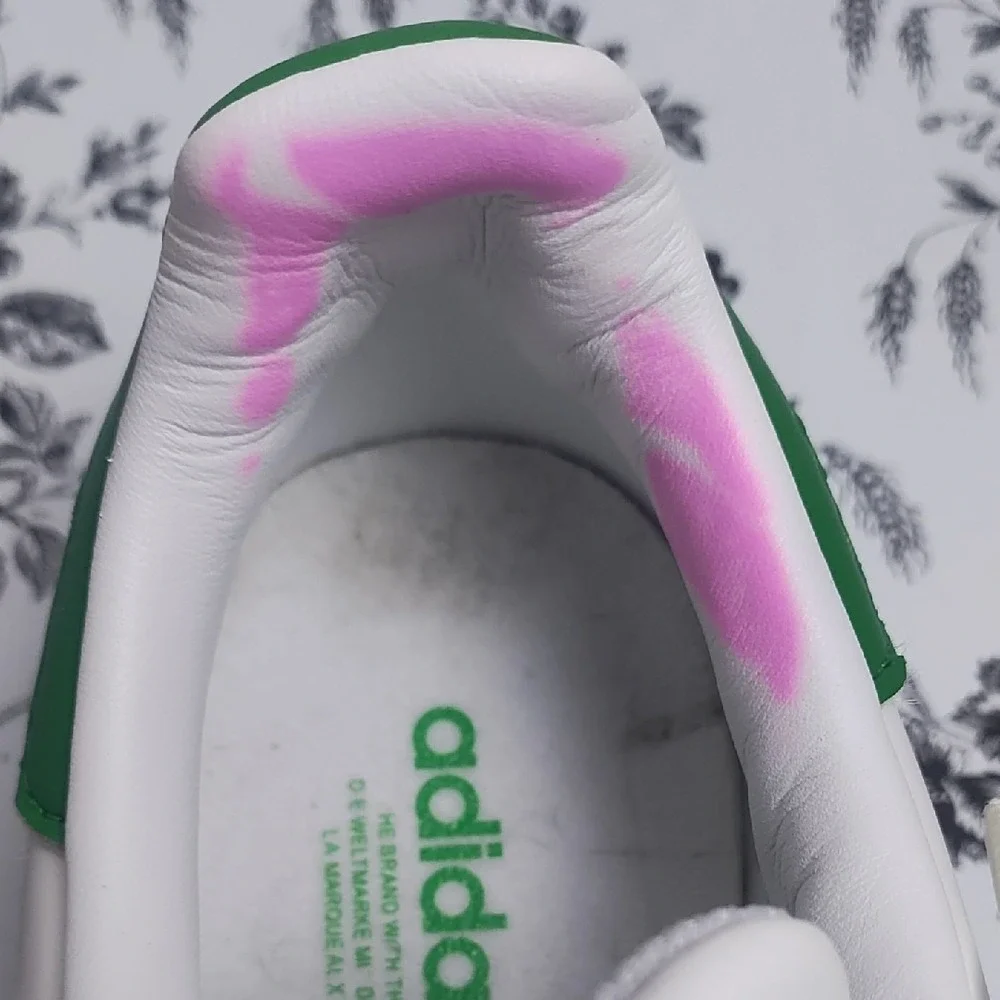 Adidas‎ Kids' Stan Smith White and Green Sneakers Size 6